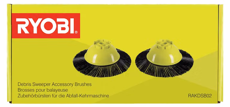 Set di 2 spazzole rotanti RYOBI, modello RAKDSB02