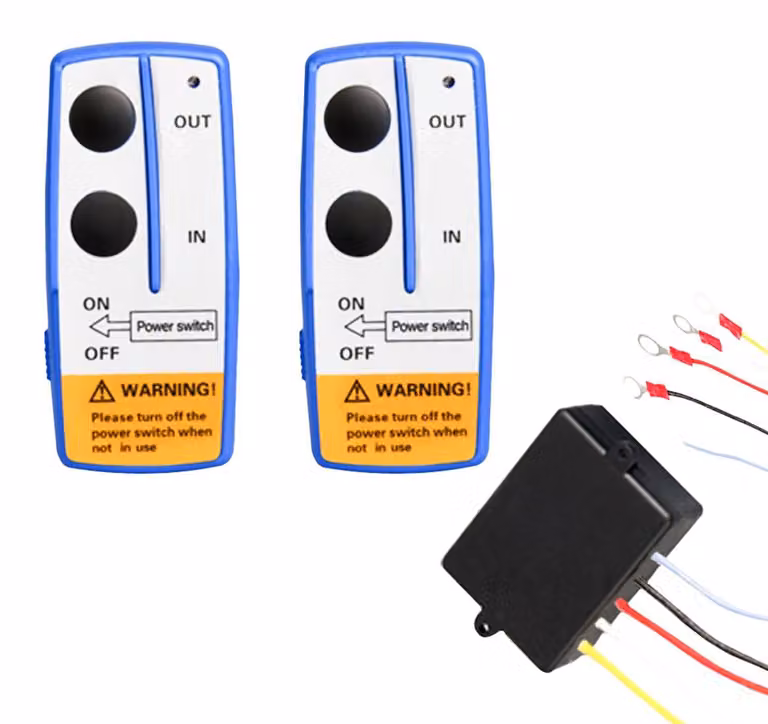 Telecomando wireless per verricello da 12V, con portata fino a 30 metri