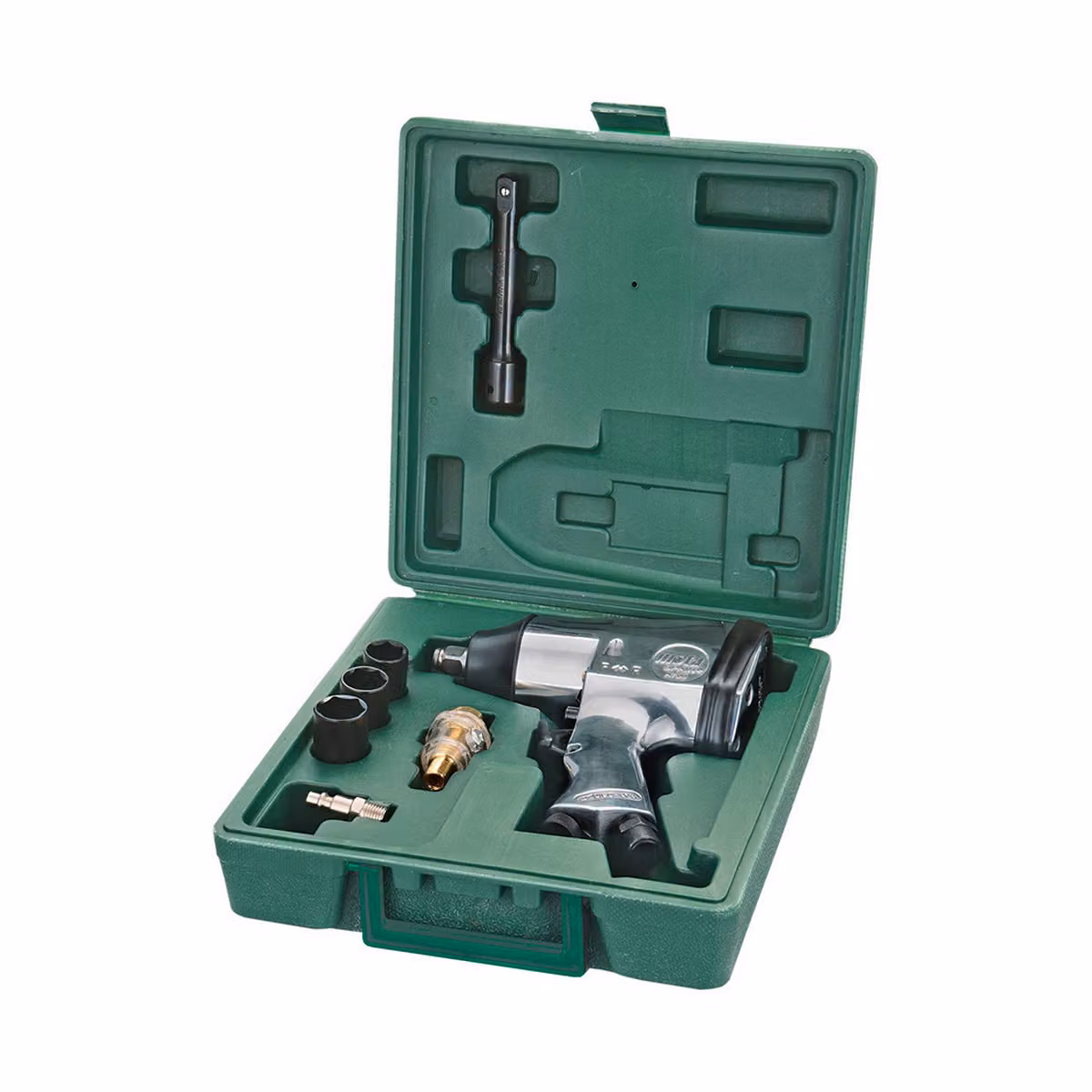 avvitatore pneumatico a impulsi da 1/2" con kit ak700 320n pressione di esercizio 6,5kg/cm2