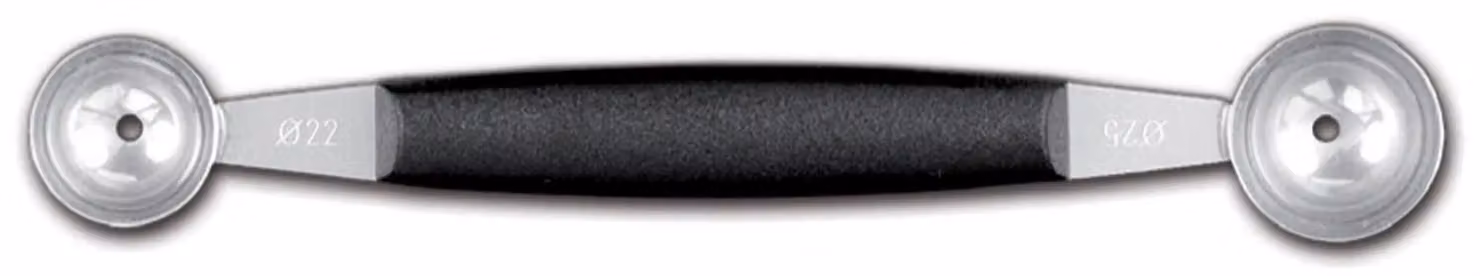 Scavino doppio f mm 22 - 25 di Sanelli Ambrogio