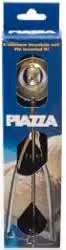 Porzionatore per gelato a molla in acciaio inox PIAZZA M47 color argento