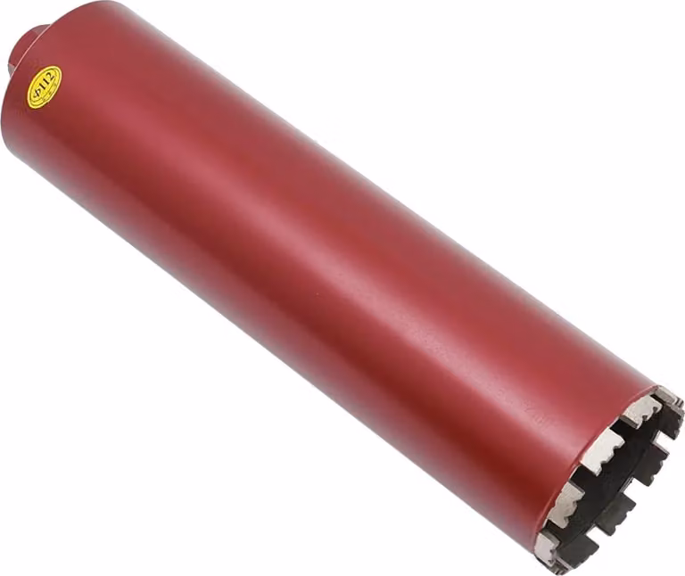 Carotatrice, penetrazione efficiente, struttura resistente, rossa