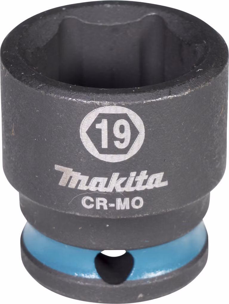 Chiave a bussola E-16003 Impact Black 3/8inch O.D.19mm corto