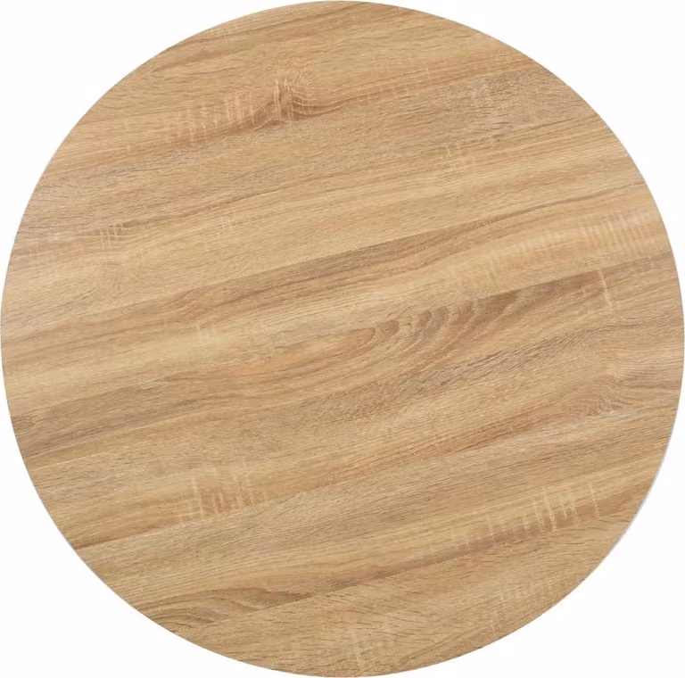 vidaXL Tavolo da bistrot marrone chiaro 80 cm MDF