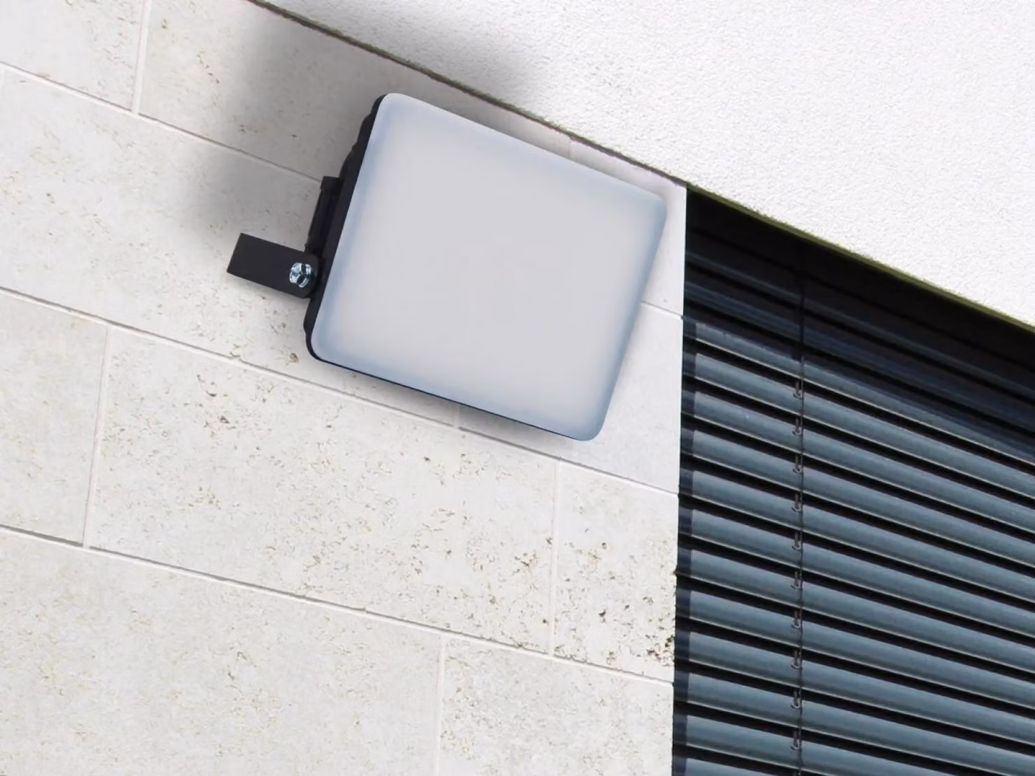 Faretto LED esterno nero da 20W / 4000K - LF7022