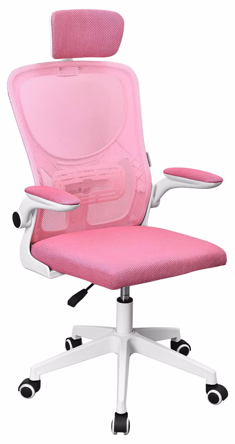 Mars Gaming MGC-ERGOPLUS, Sedile imbottito, Schienale in mesh, Rosa, Rosa, Cotone, Mesh