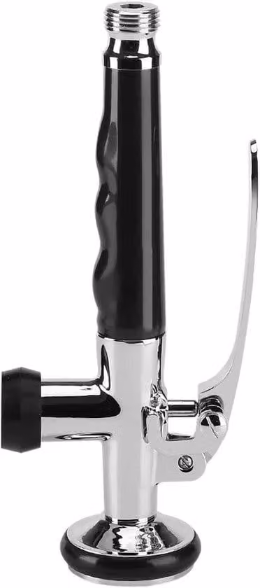 Rubinetto estraibile con rubinetto lavabo orientabile e ugello di prelavaggio - Corpo in ottone, maniglia in ABS e tubo flessibile in acciaio inox