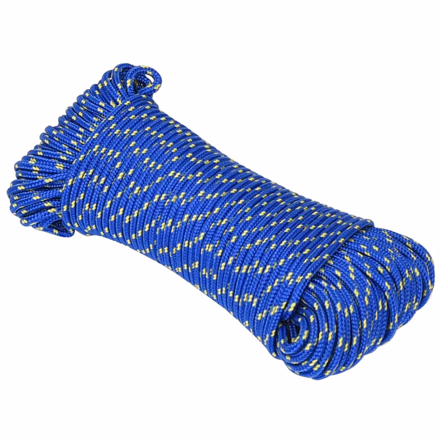 vidaXL Corda multiuso in plastica blu, diametro 5 mm, lunghezza 100 m