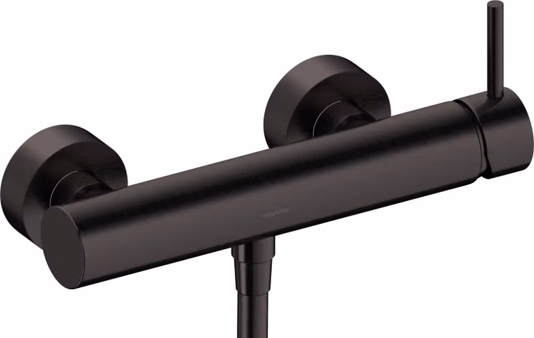 SANYCCES LOOP miscelatore monocomando per doccia nero metallizzato