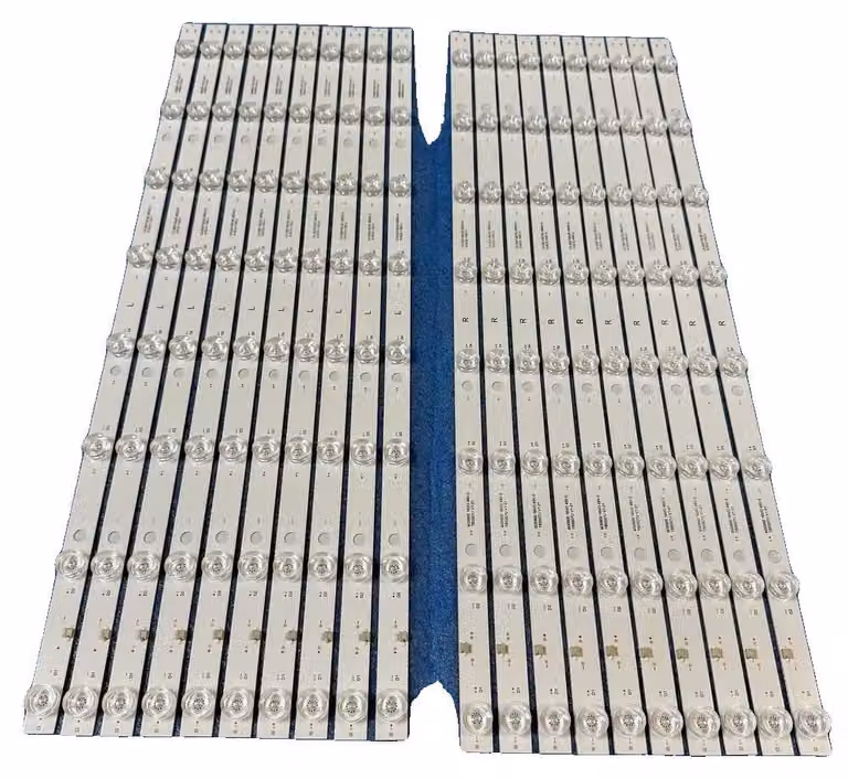 Striscia di retroilluminazione a LED, set da 20, lunghezza 542 mm, tensione 3 V, compatibilità TX-55CXF757, TX-55CXX759