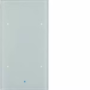 Berker 75142830 Sensore in vetro doppio Comfort, bianco polare Sensore Berker TS