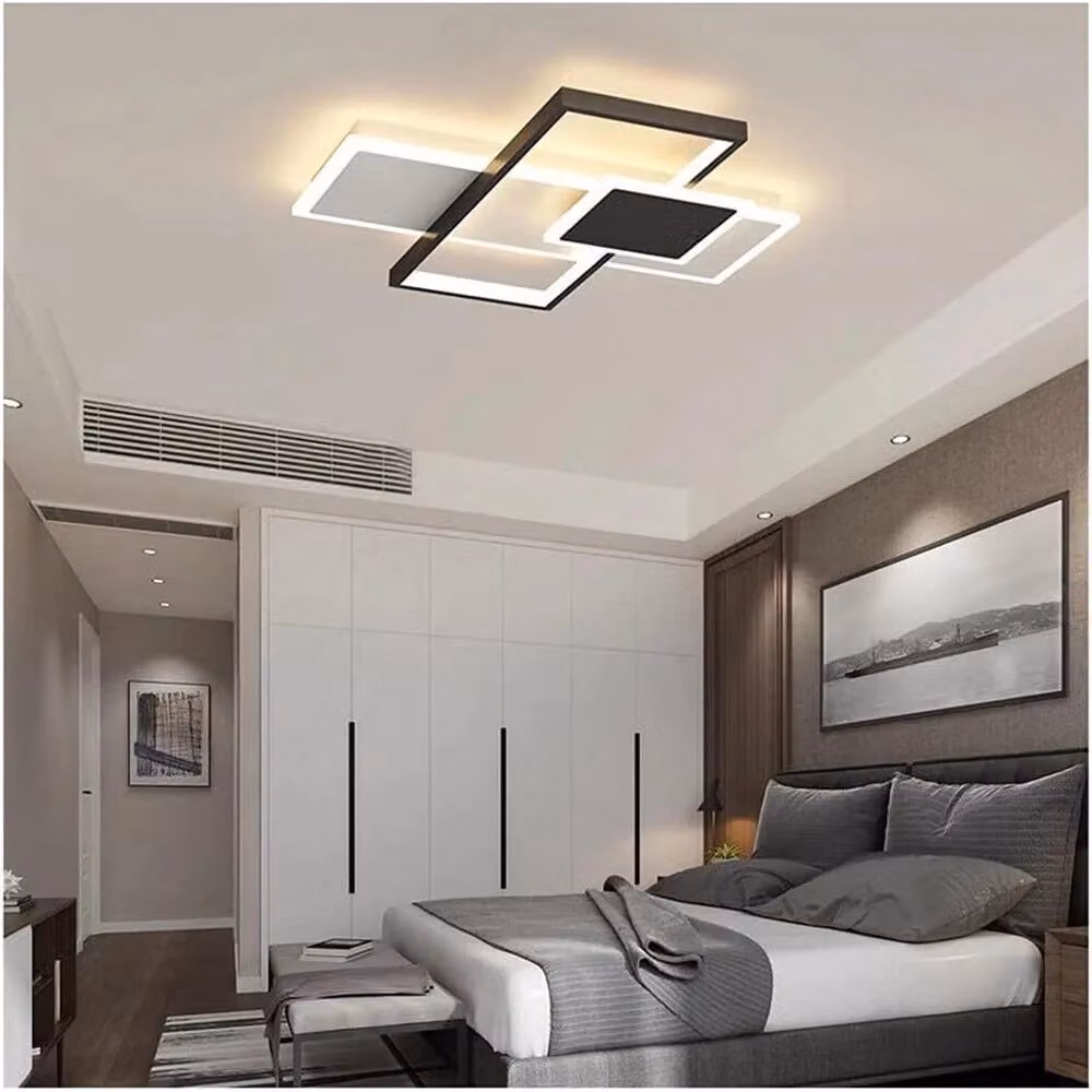 Plafoniera da soffitto a LED Trade Shop Traesio C60-3c, 46 W con tecnologia CCT e switch a 3 colorazioni, colore bianco – 2