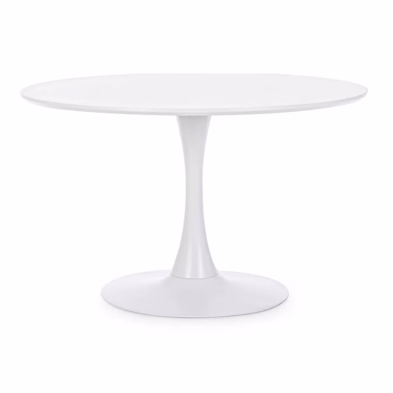 Tavolo BLOOM bianco tondo 120×75 cm