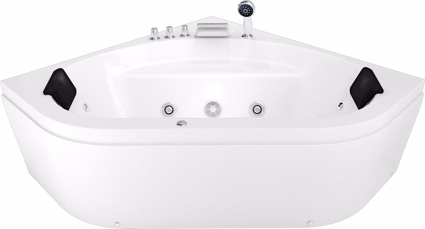 Piscina idromassaggio Vasca angolare W20-TH 140x140cm con cromoterapia
