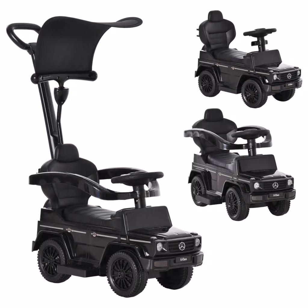 Correpasillos per bambini Mercedes G350 Minimal nero L: 85,5 cm, P: 40,5 cm, H: 95 cm – 2