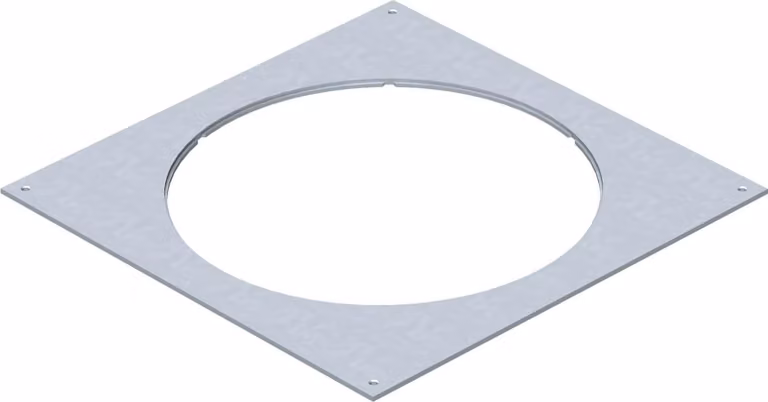 OBO Bettermann Vertr coperchio di montaggio 350-2/3 per R9 DUG 350-3 (7400549)