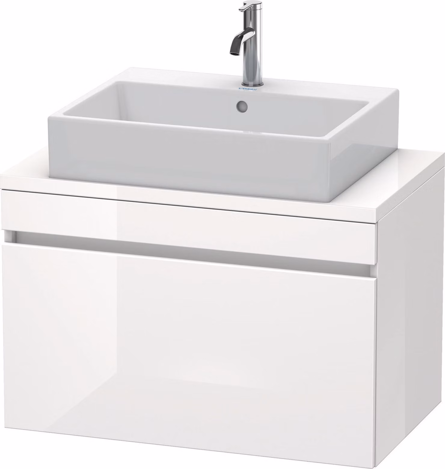 Duravit DuraStyle meuble sous-lavabo pour console compacte, 1 tiroir, 800mm, DS530202218, DS530202218