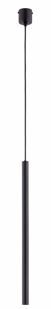 Lampada a sospensione COLLET nera 1xG9x10W in metallo, dimensioni: 95x5,2x5,2 cm, IP20, Alfa