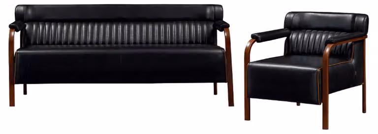 Sofa Set 3+1 Sitzer Wohnzimmer Sofagarnitur Polstermöbel Luxus Sofas Sessel
