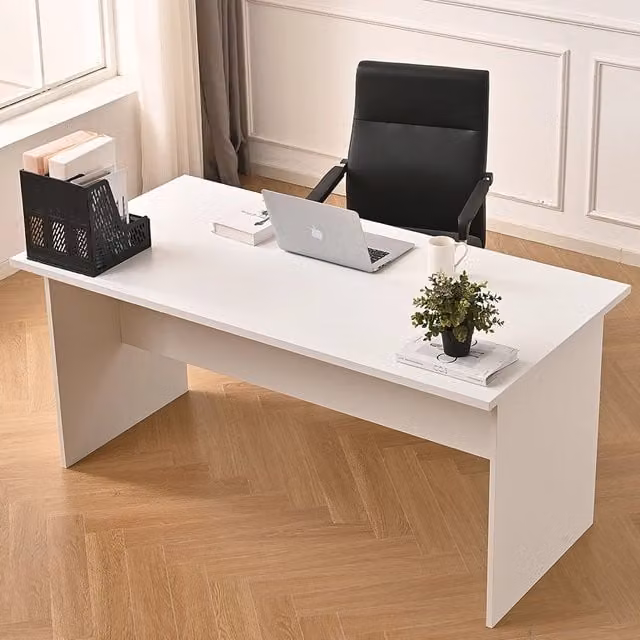 Scrivania per Computer Shally Dogan Bianca Moderna L: 180 cm, P: 80 cm, H: 74 cm