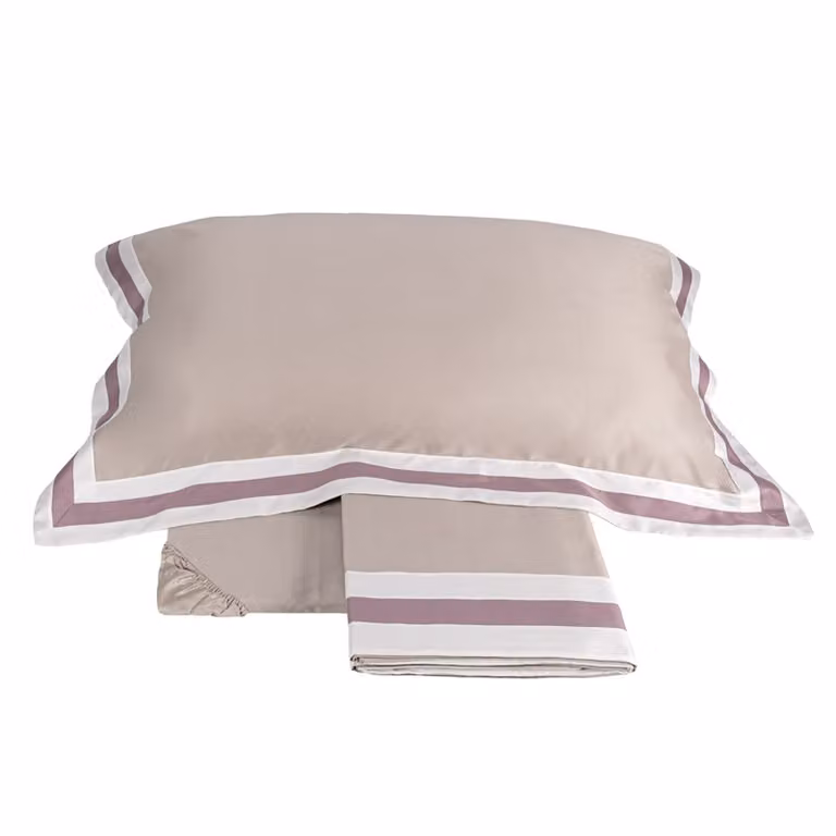 SENTIERI Completo lenzuola - Taglia: 2 piazze,Colore: SENTIERI - ROSA/LAVANDA