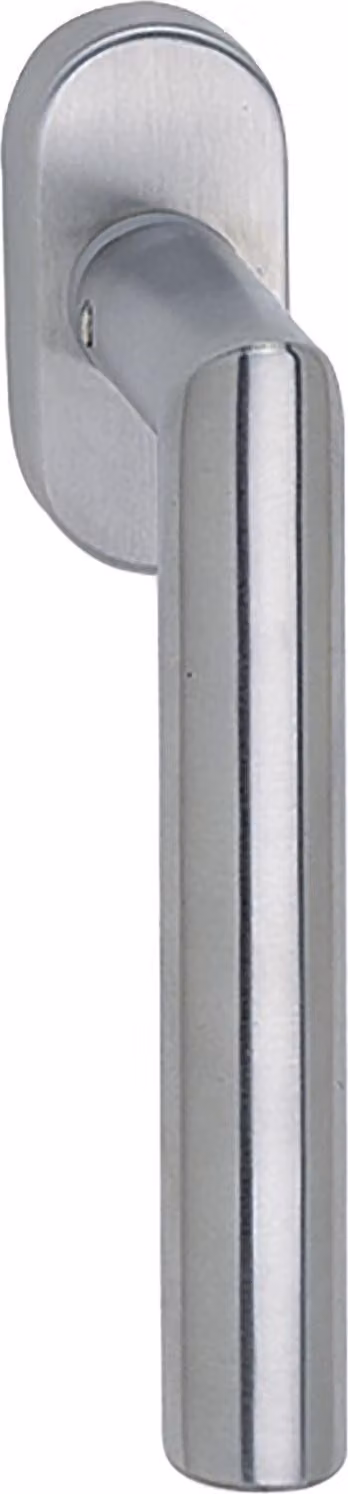 MARCHESI maniglia per finestra GEHRUNG, chiusura, 7 x 35 mm, acciaio inox opaco