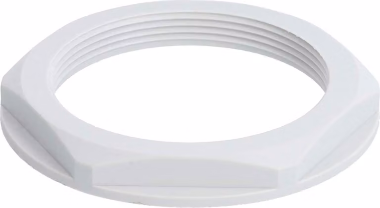 WISKA Controdado PG42x1,588 GPA-42 esagonale in poliammide (PA) colore grigio chiaro RAL 7035 - 1 pezzo