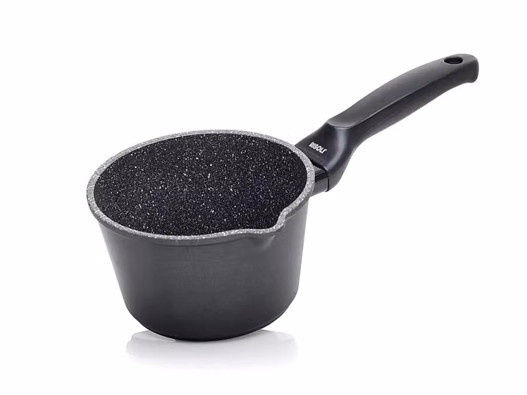 Casseruolino Granito Hard Stone in alluminio pressofuso, un manico, diam. 16cm