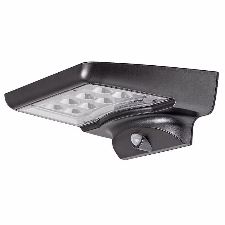 Lampada da parete solare a LED 4W con sensore MOSELLE 77014 Rabalux