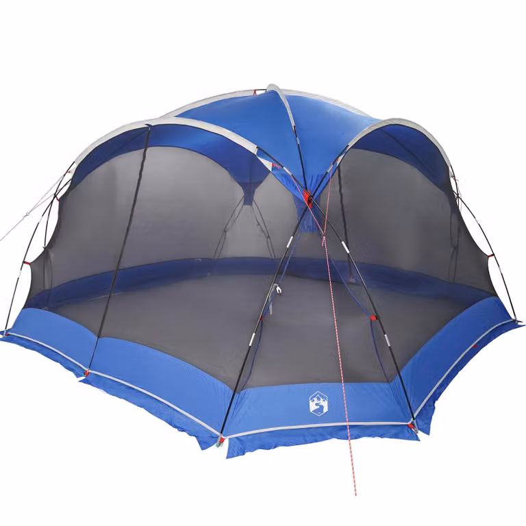 Tenda zanzariera vidaXL blu in poliestere e fibra di vetro L: 434 cm, P: 434 cm, H: 230 cm