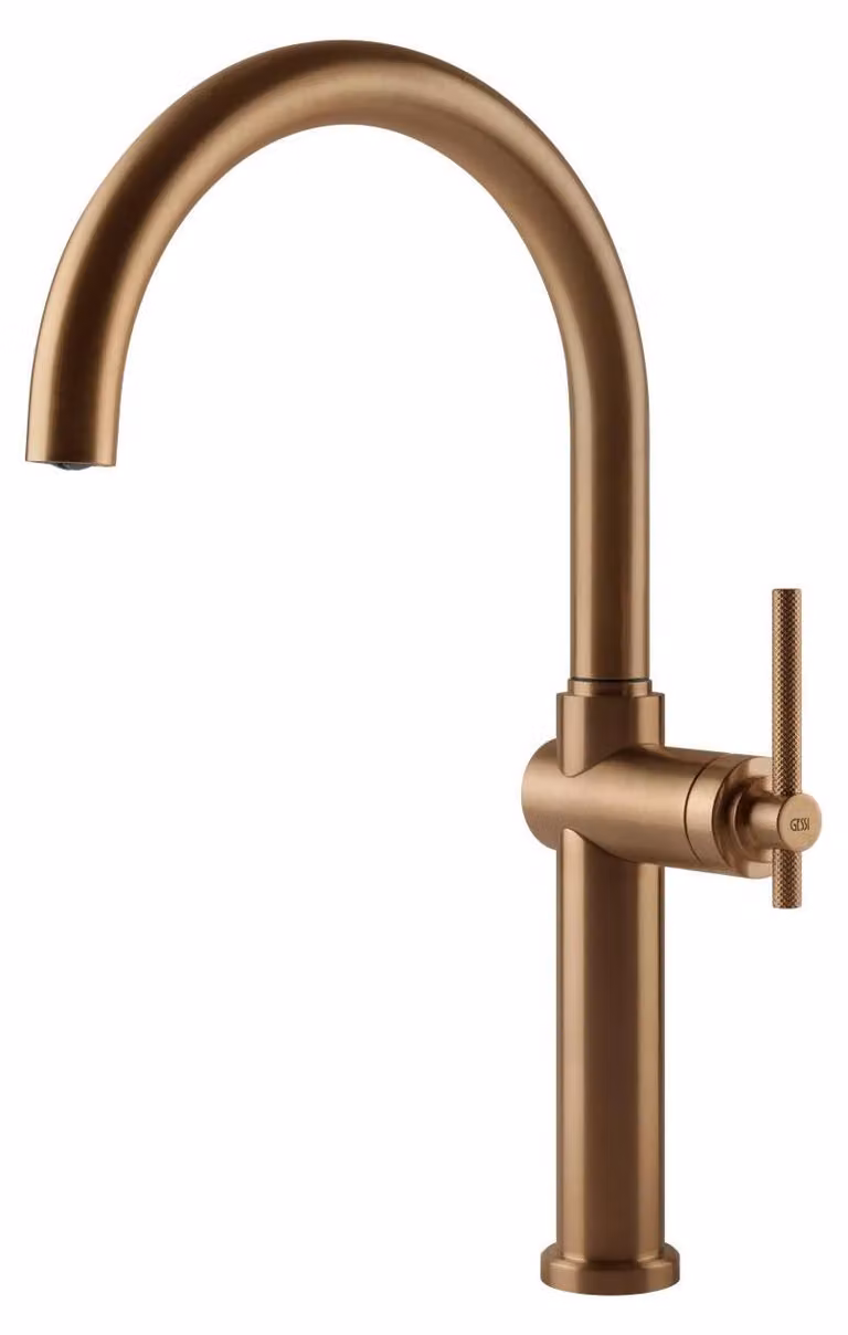 Gessi 60670, Tahem, Bronzo, Maniglia a leva, Autorigorosa, 3/8", Tipo J