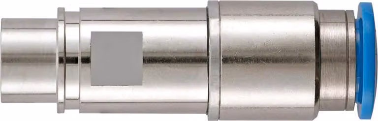Contatto pneumatico HARTING con valvola di intercettazione Presa di contatto (F) Diametro esterno tubo flessibile 10,0 mm, 1 pezzo Materiale
