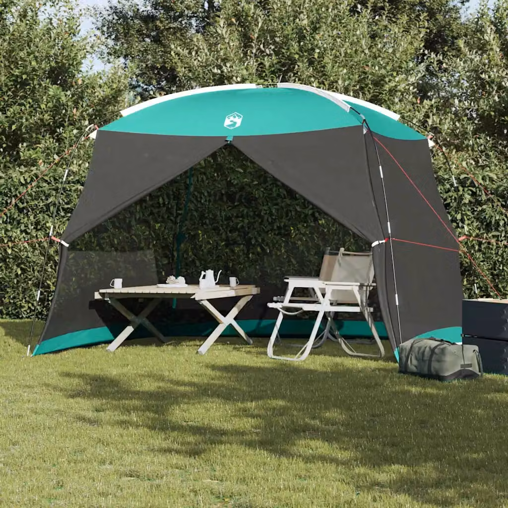 Tenda zanzariera vidaXL verde in poliestere e fibra di vetro L/P/H: 320 x 320 x 218 cm