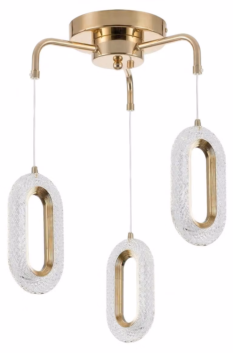 Lampada Rea G173-3Cp D'Oro