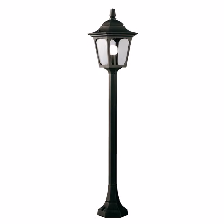 Lampada da esterno nera a piantana E27 60W Chapel Mini Elstead