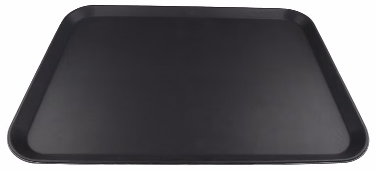 Tappetino antiscivolo, rettangolare, 65 x 45 cm, colore nero