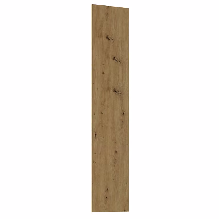 Zoccolo laterale cucina UNITÀ - 55x82 cm, rovere artigianale