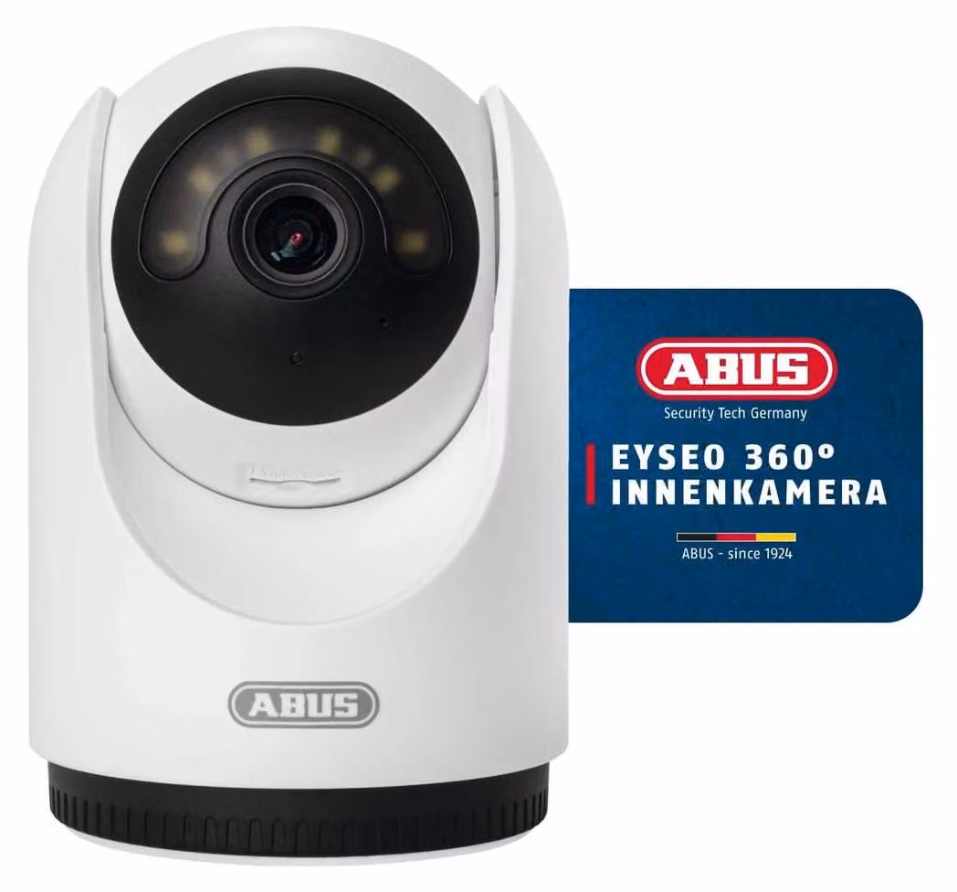 Telecamera interna ABUS EYSEO con monitoraggio a 360°