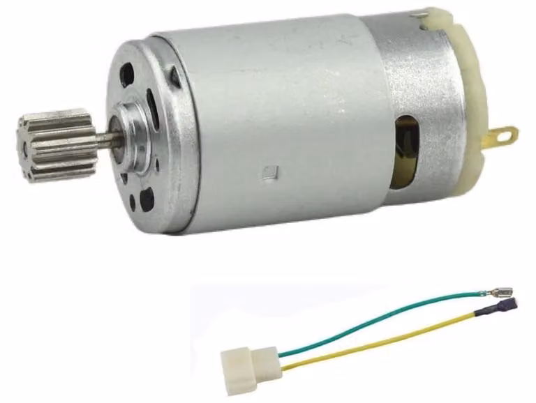 Motore 6V, 19000 giri/min, 12 denti, per progetti fai-da-te, ricambio RS-380