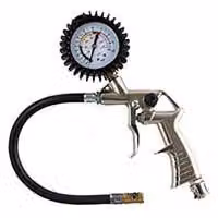 Pistola Gonfiaggio   - lunghezza tubo in PVC mm.400 art.25/D