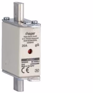 Hager LNH00020M6, 20,8 mm, 52,5 mm, 79 mm