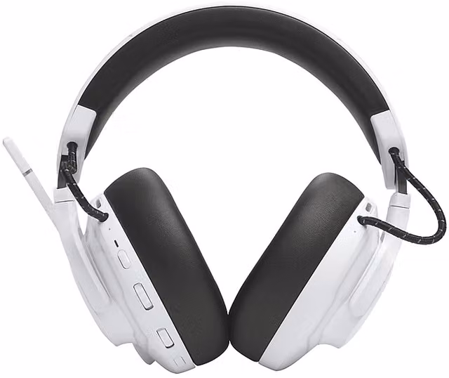 Cuffie Wireless Over-Ear JBL Quantum 910P per PC, PlayStation, Nintendo Switch e Xbox, Bianco