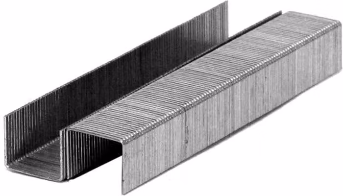Graffette per imbottitura, tipo A, altezza 8 mm, confezione da 1000 pezzi, STALCO PERFECT S-21438