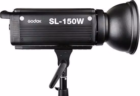 Lampada LED Professionale per Video con 16.000 Lumen, 7200 Lux, CRI 93 e Temperatura Colore 5600K, Dimmabile con Telecomando, Colore Nero