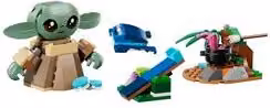 LEGO Star Wars La casa di Grogu 75443 Set di costruzioni multicolore con 107 pezzi – 1