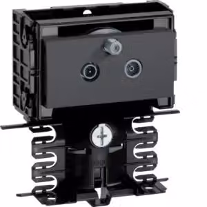Supporto per apparecchi - Componente tecnico per presa terminale SAT SL 20x80 nero