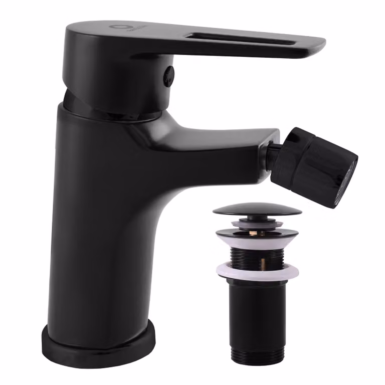 Slezák-RAV Slezák Rav Miscelatore per bidet nero opaco CO245KCMAT Colore: nero opaco, Dimensione: 3/8''