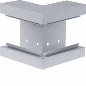 Angolo esterno con profilo di base in lamiera d'acciaio per BRS 70x130 mm, parte superiore 80 mm, zincato