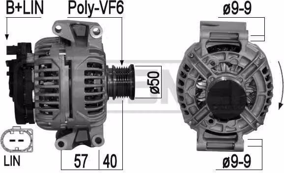 Alternatore 120A