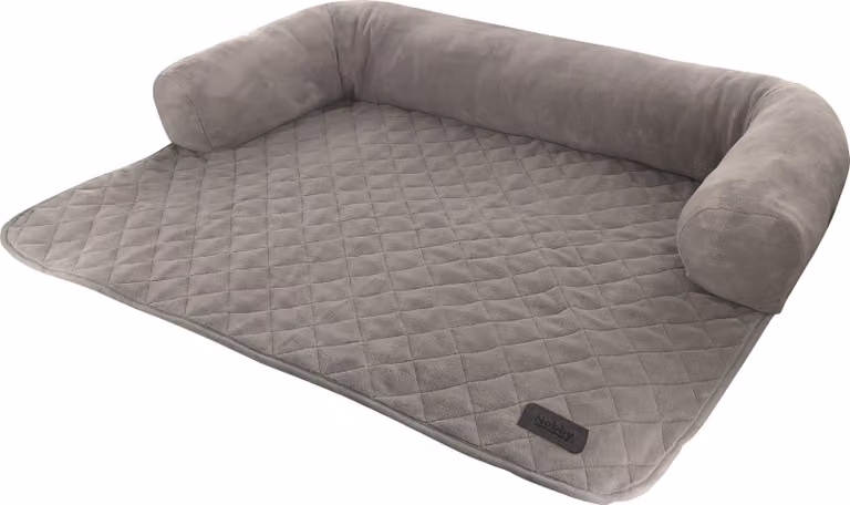 Tappetino per divano Nobby Penka grigio, dimensioni: 91 x 74 x 10 cm